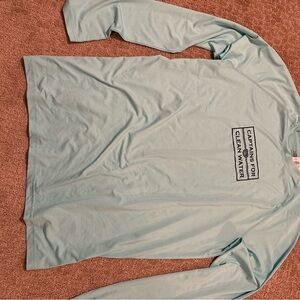 AFTCO Light Blue Long Sleeve Tee
